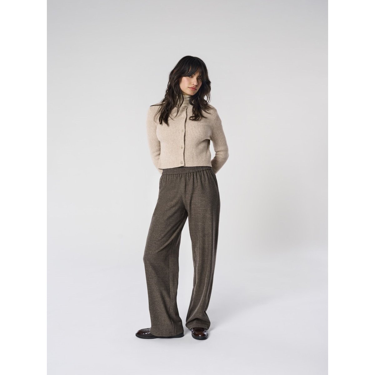 Pantalon À Jambe Large noire - black, ONLY