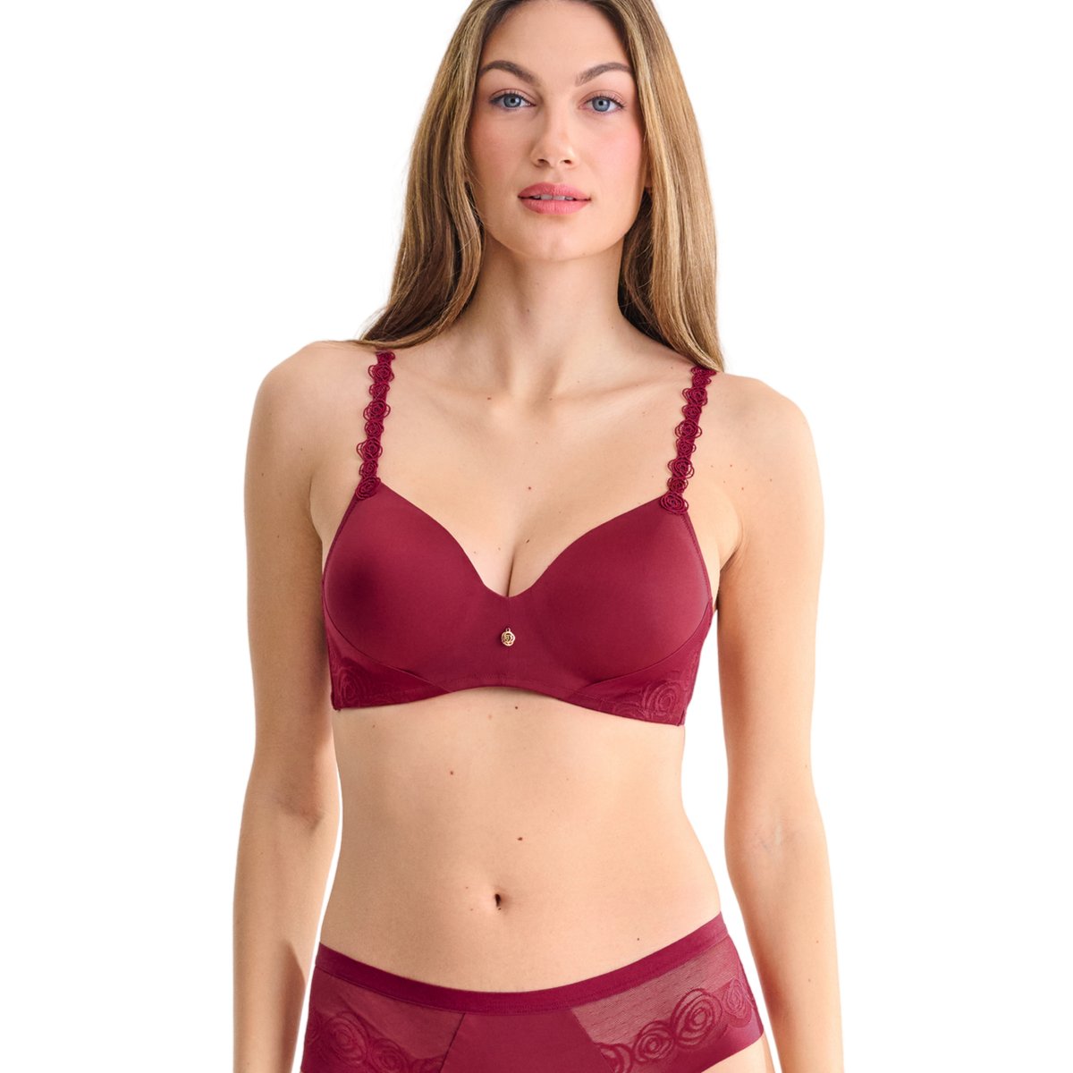 Soutien-gorge préformé sans armatures RUBY rouge, LISCA