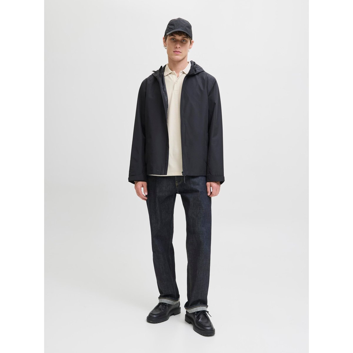 Polo grise - moonbeam, JACK & JONES