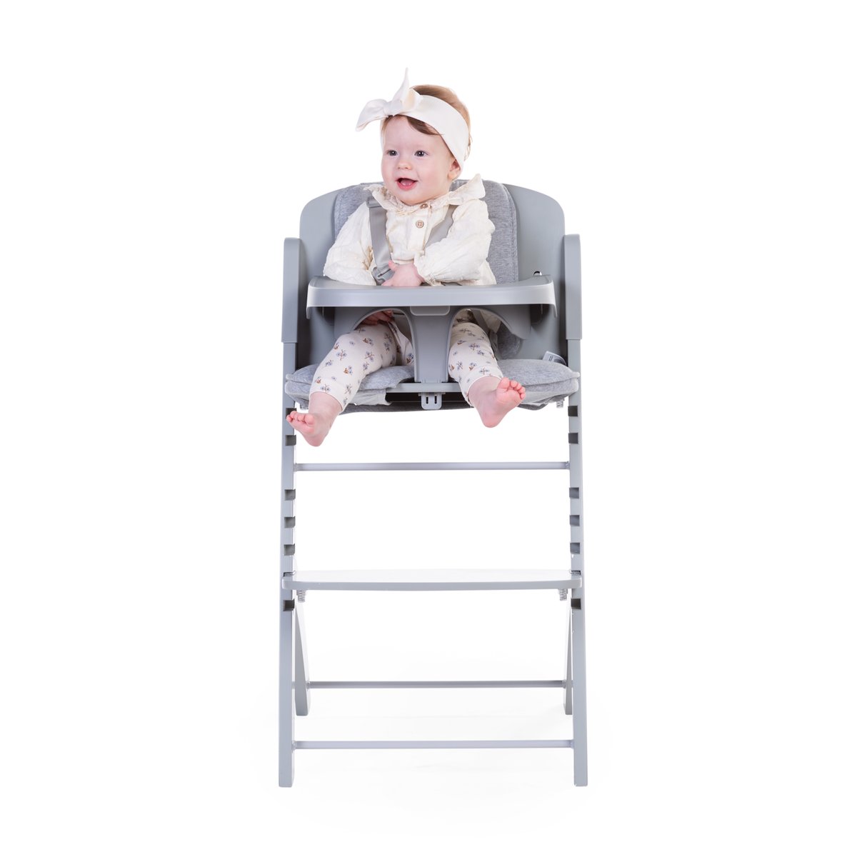 Coussin pour chaise haute gris, CHILDHOME