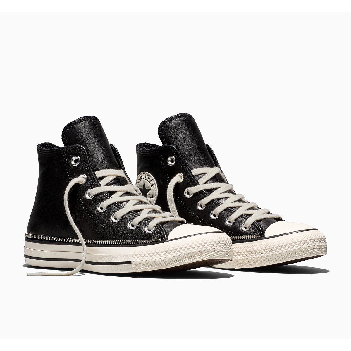 Baskets CHUCK TAYLOR ALL STAR HI ZIP RAND noir, CONVERSE