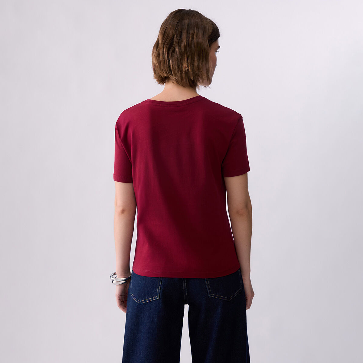 T-shirt imprimé rouge, LIU JO