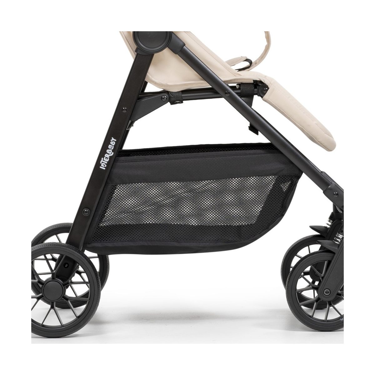 Poussette canne New - beige - pliage compact multicolore, INTERBABY