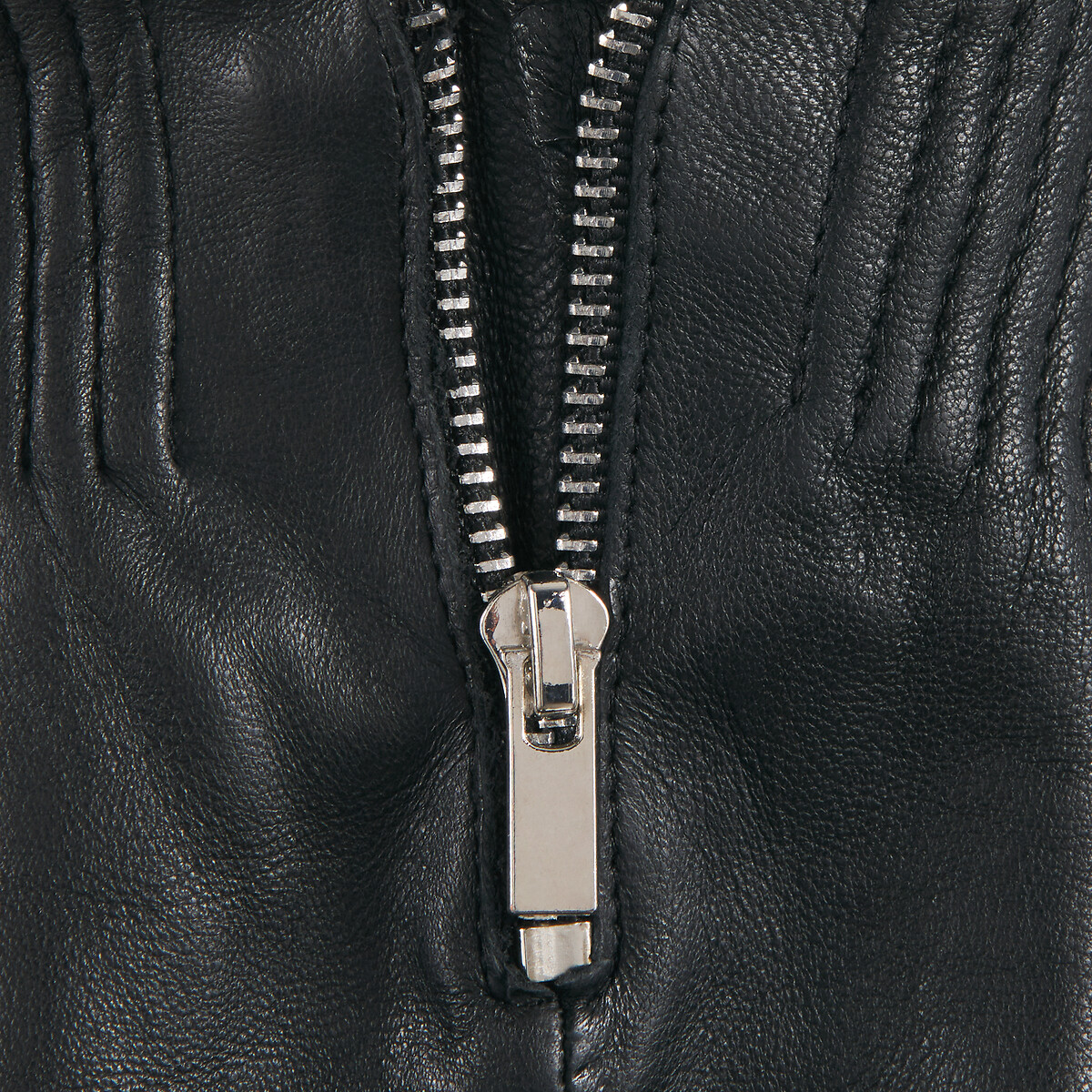 Guanti in pelle Jona nero , PIECES