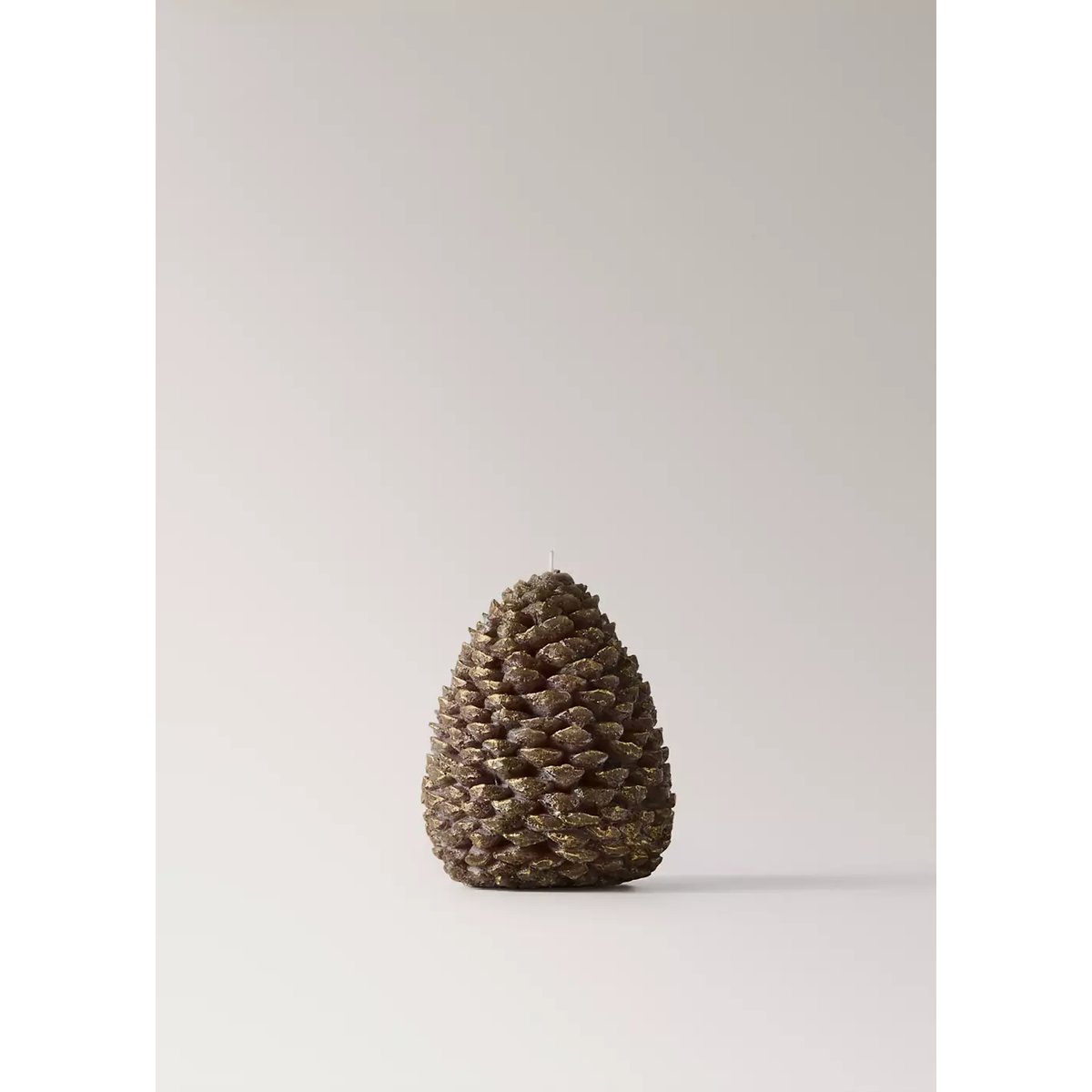 Bougie ananas 900 g marron, MANGO HOME