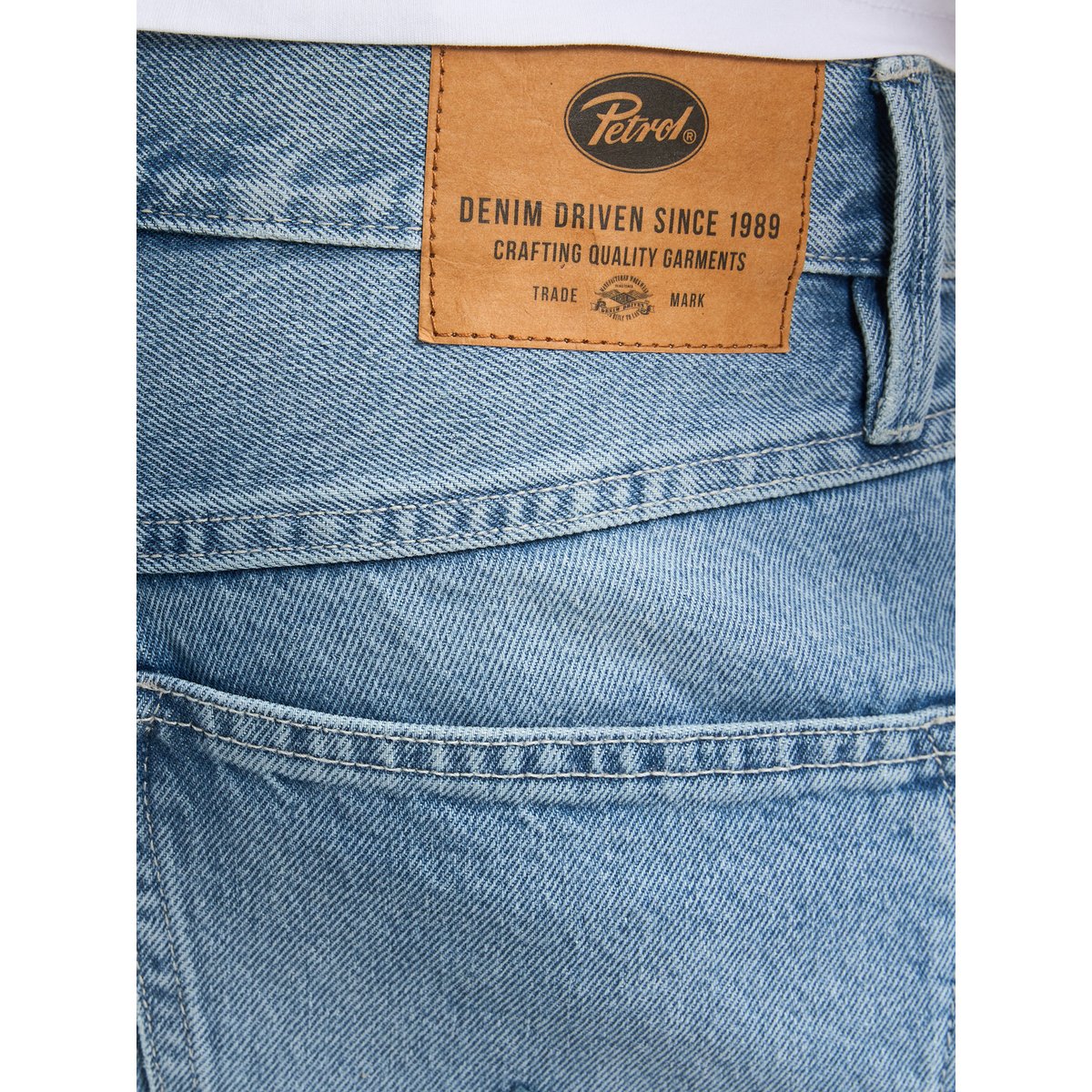 Jean denim tapered timber escorpión light stone, PETROL INDUSTRIES