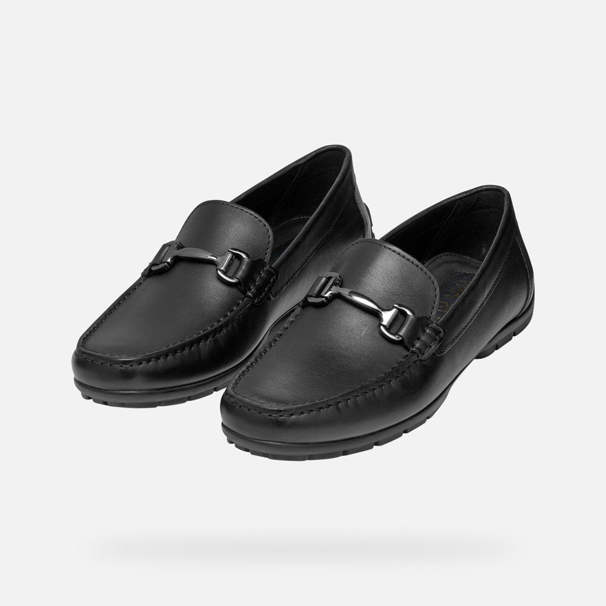 Mocassins U MONER W 2FIT noir, GEOX