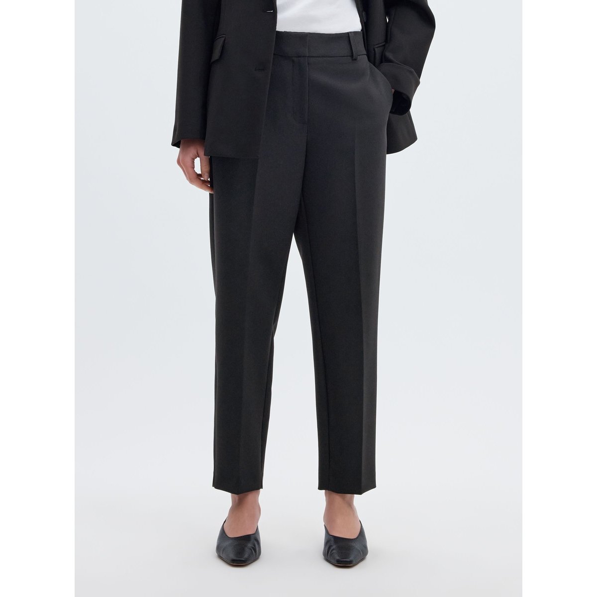 Pantalon noir - black, SELECTED