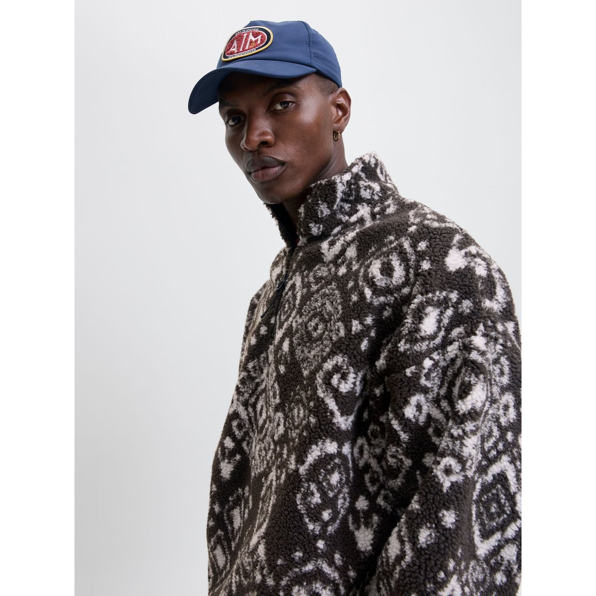 Sweat-Shirt En Polaire asphalt, JACK & JONES