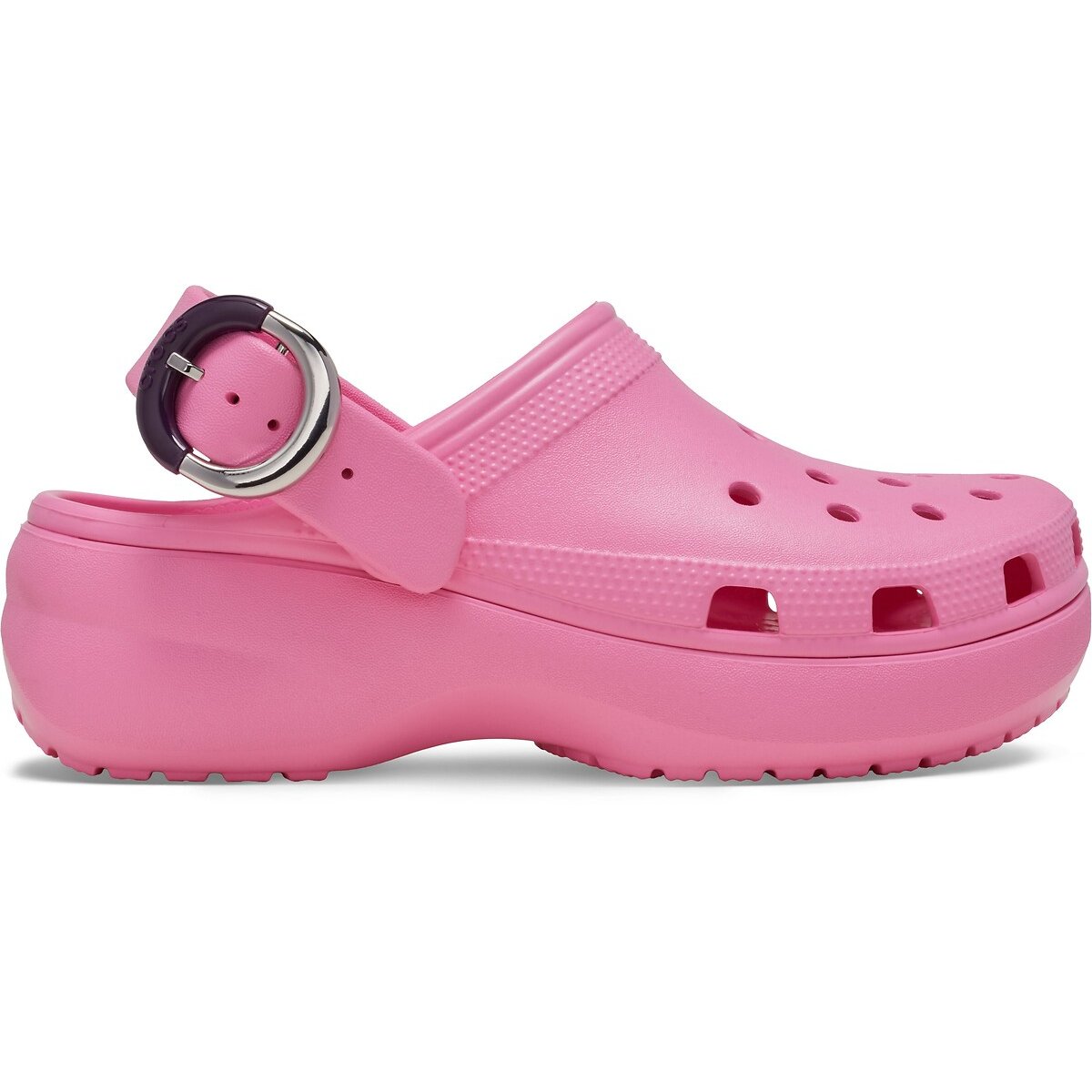 Sabots Classic Platform Dipped Buckle rose, CROCS