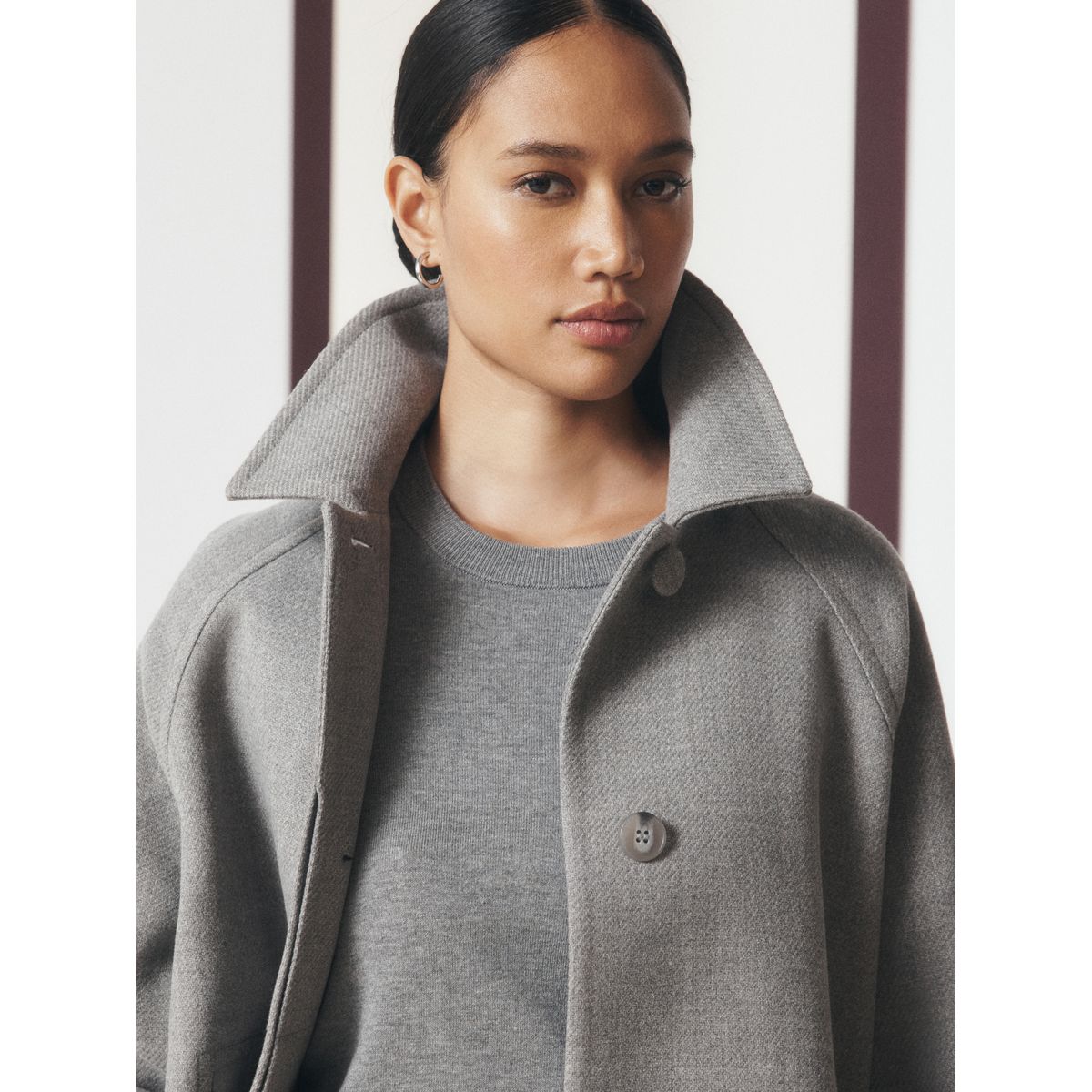 Manteau dolly classique gris, NEXT