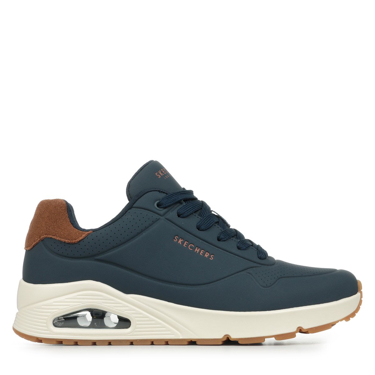 Baskets Uno Suited On Air navy, SKECHERS