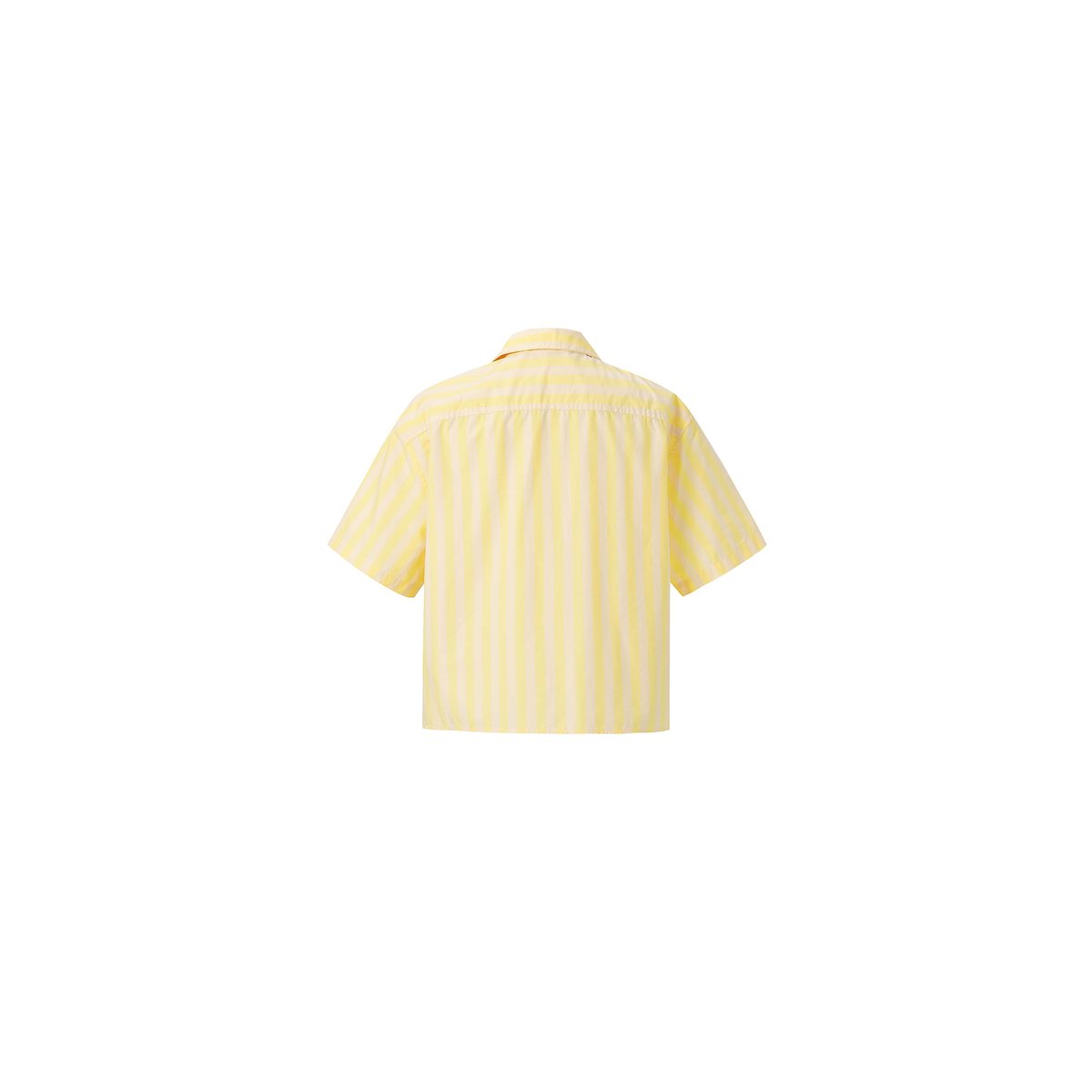 Chemise en coton MARINA jaune beurre, FRNCH