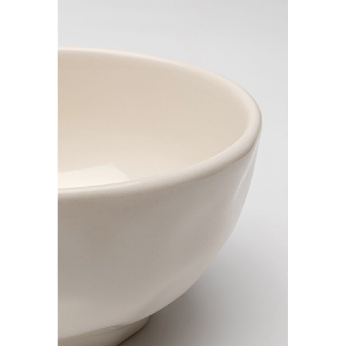 Lot de 6 bols en faïence, ORGANIC crème, KARE DESIGN