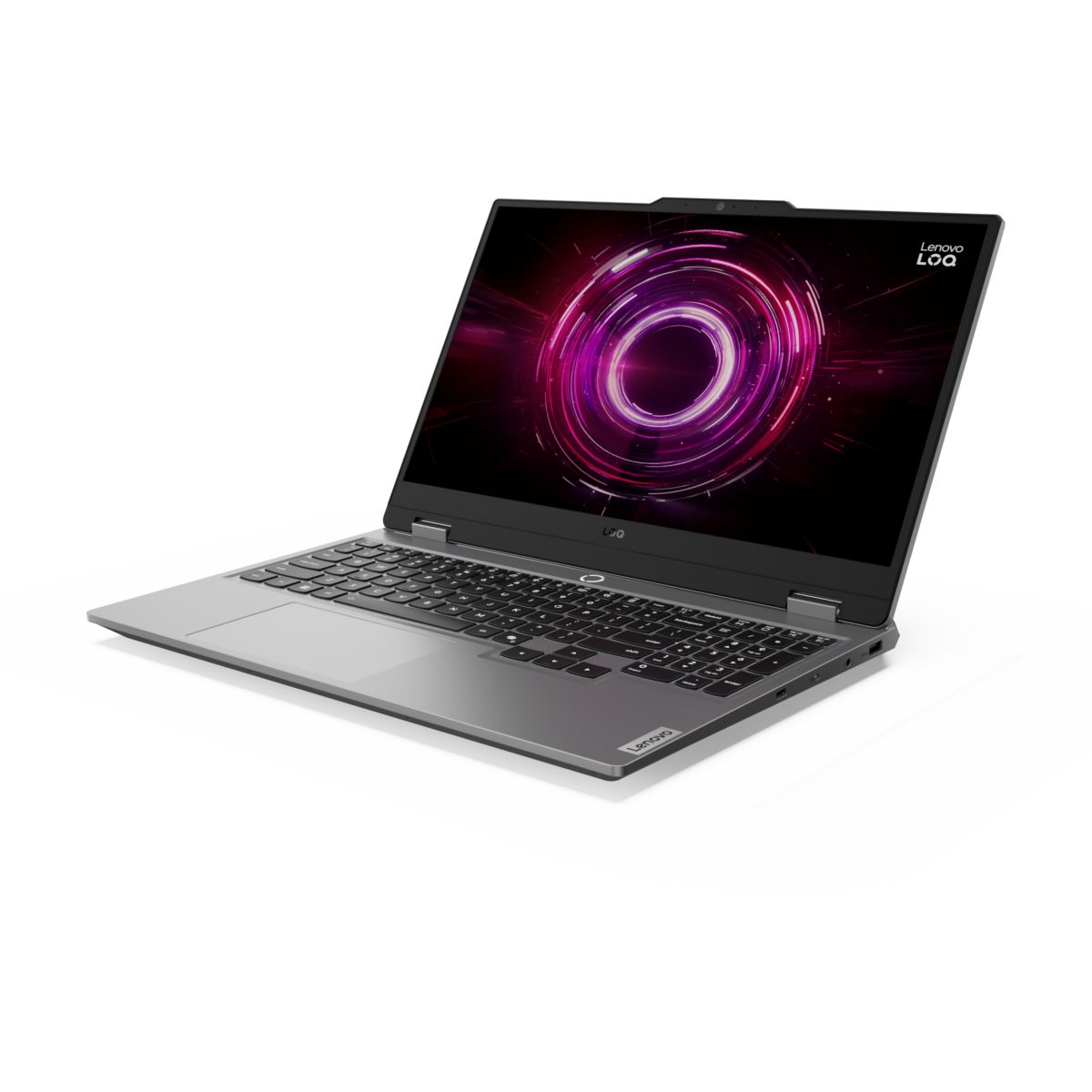 PC Gamer Loq 15,6" FHD 144Hz AMD Ryzen 7 250 Nvidia GeForce RTX 5060 32 Go RAM DDR5 SSD 512 Go couleur unique, LENOVO