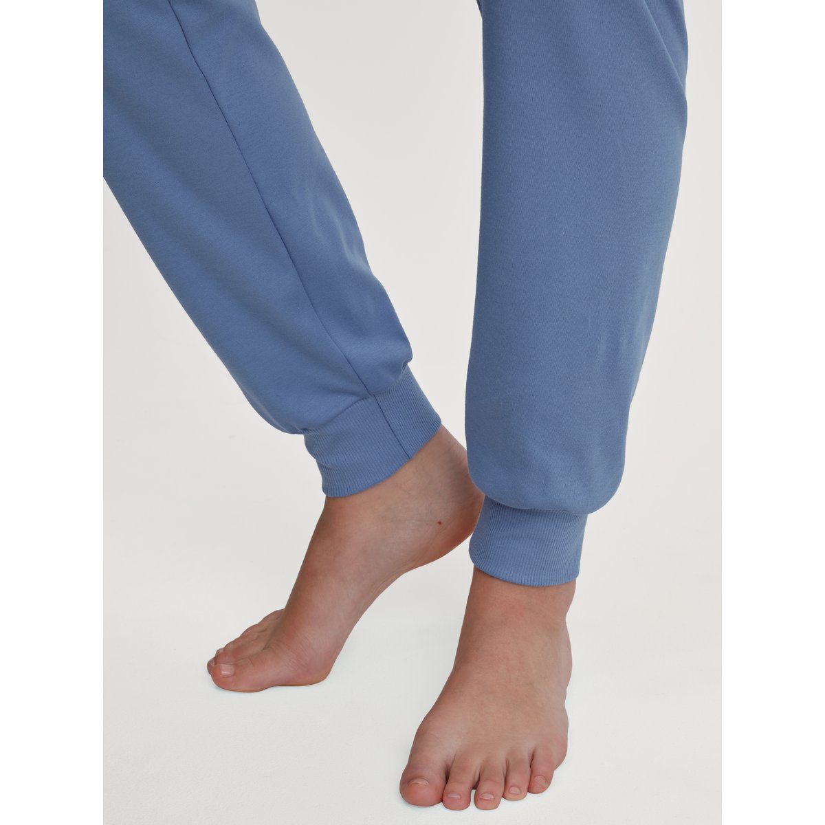 Pyjama à bords côtés manches longues Coton MIDNIGHT STRIPES scandinavian, CALIDA