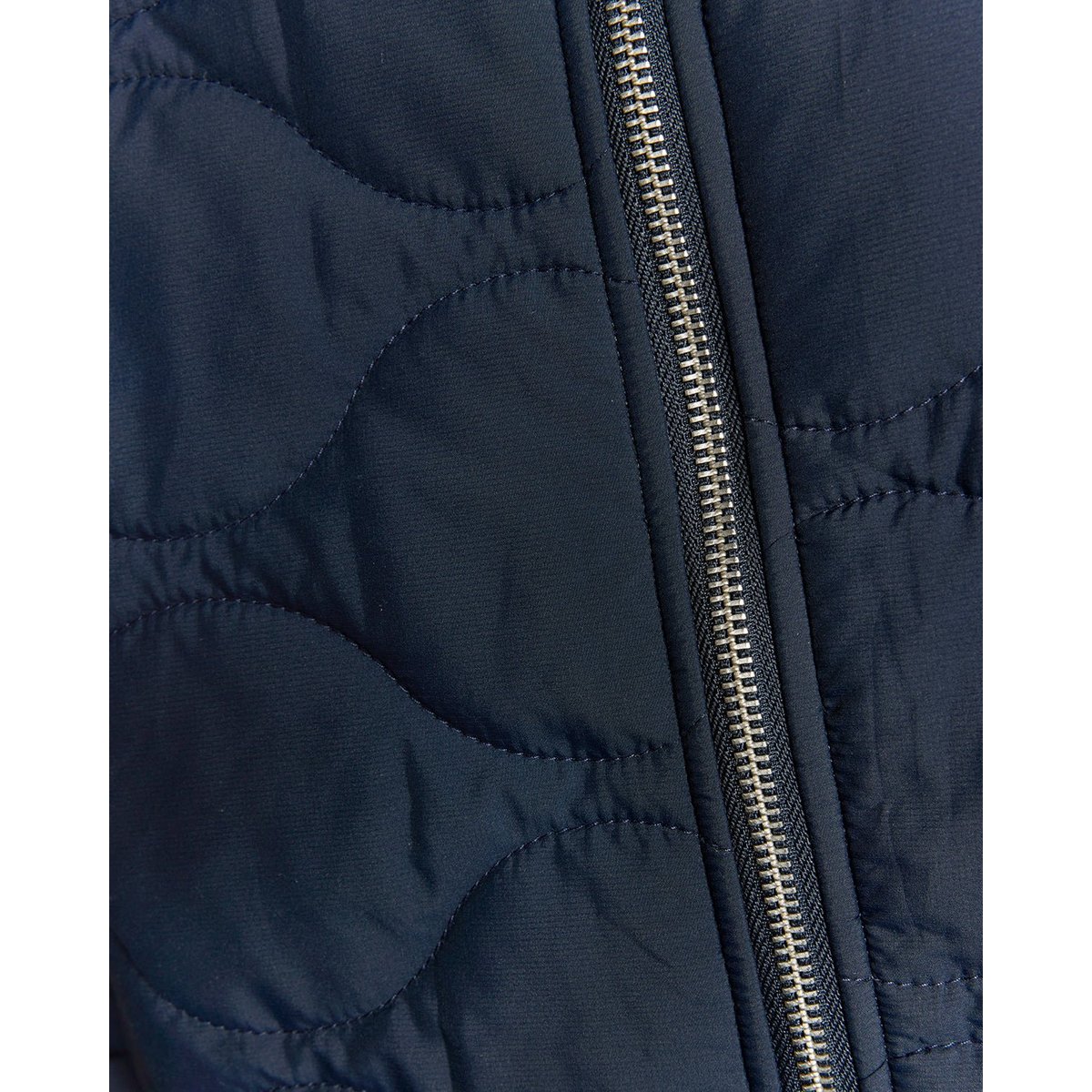Veste déperlante ripstop matelassée bleu foncé marine, LYLE & SCOTT