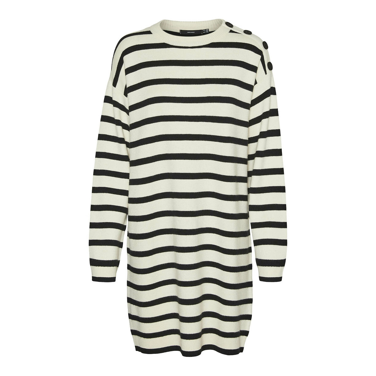 Breton Striped Mini Dress 90006874, VERO MODA