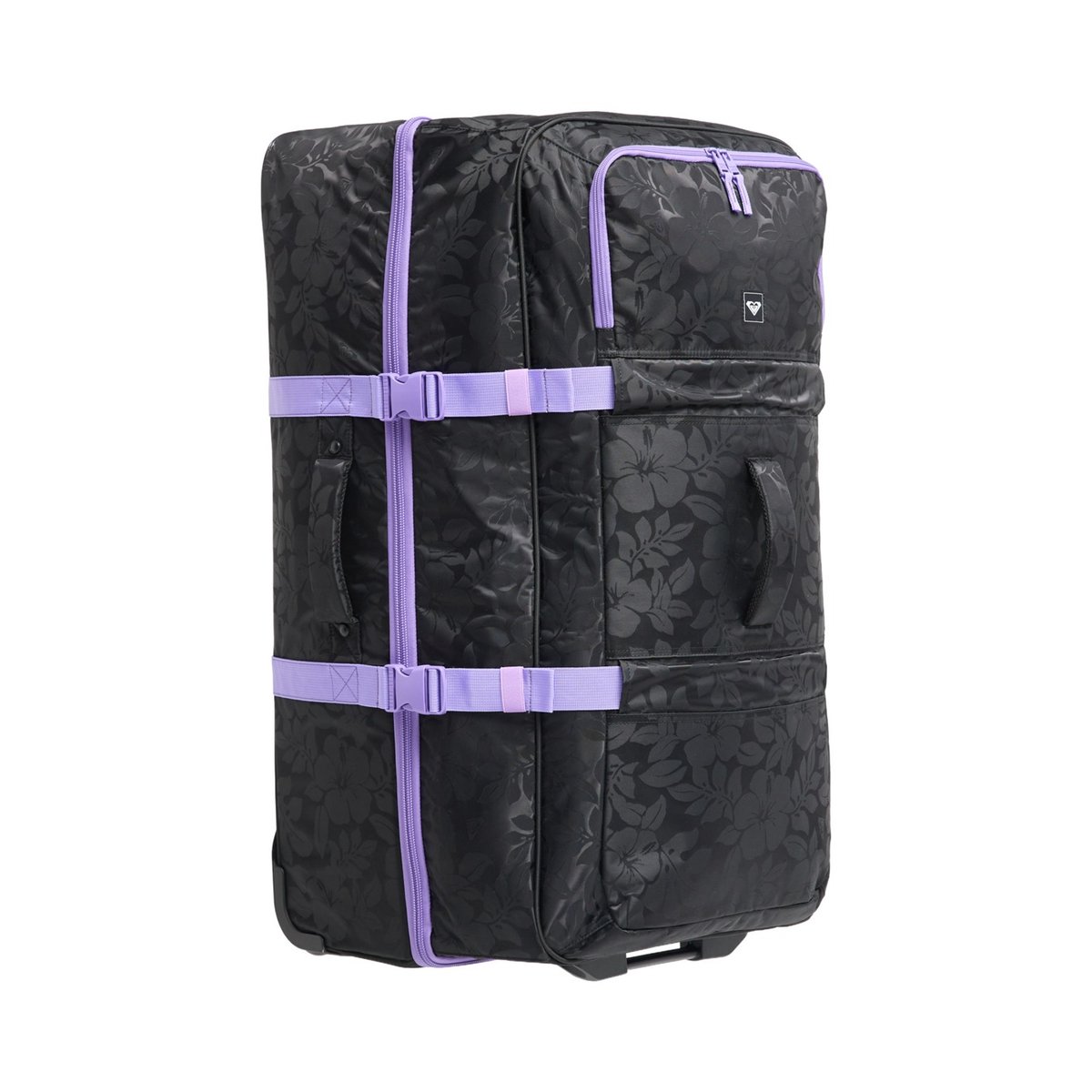 Grande valise à roulettes LONG HAUL 105L. noir quiet shade axs mo jacquard, ROXY
