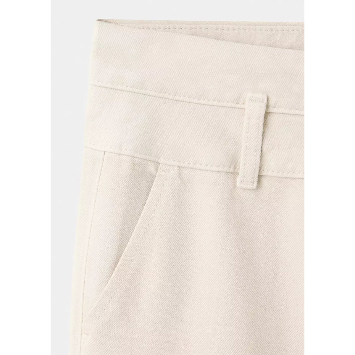 Jean droit double taille sable, MANGO TEEN