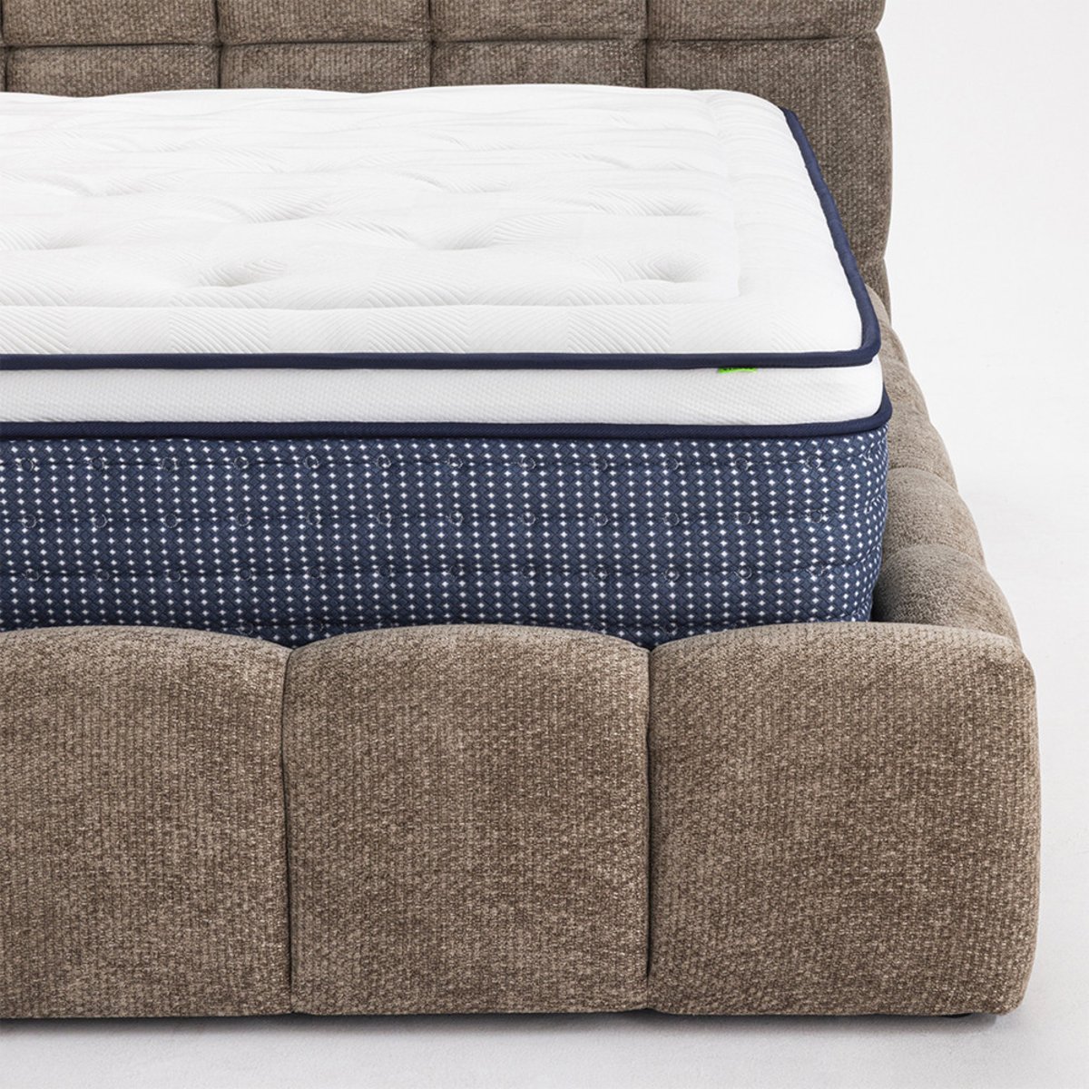 Matelas à ressort et mémoire de forme, accueil moelleux- SOMNIA couleur unique, DRAWER