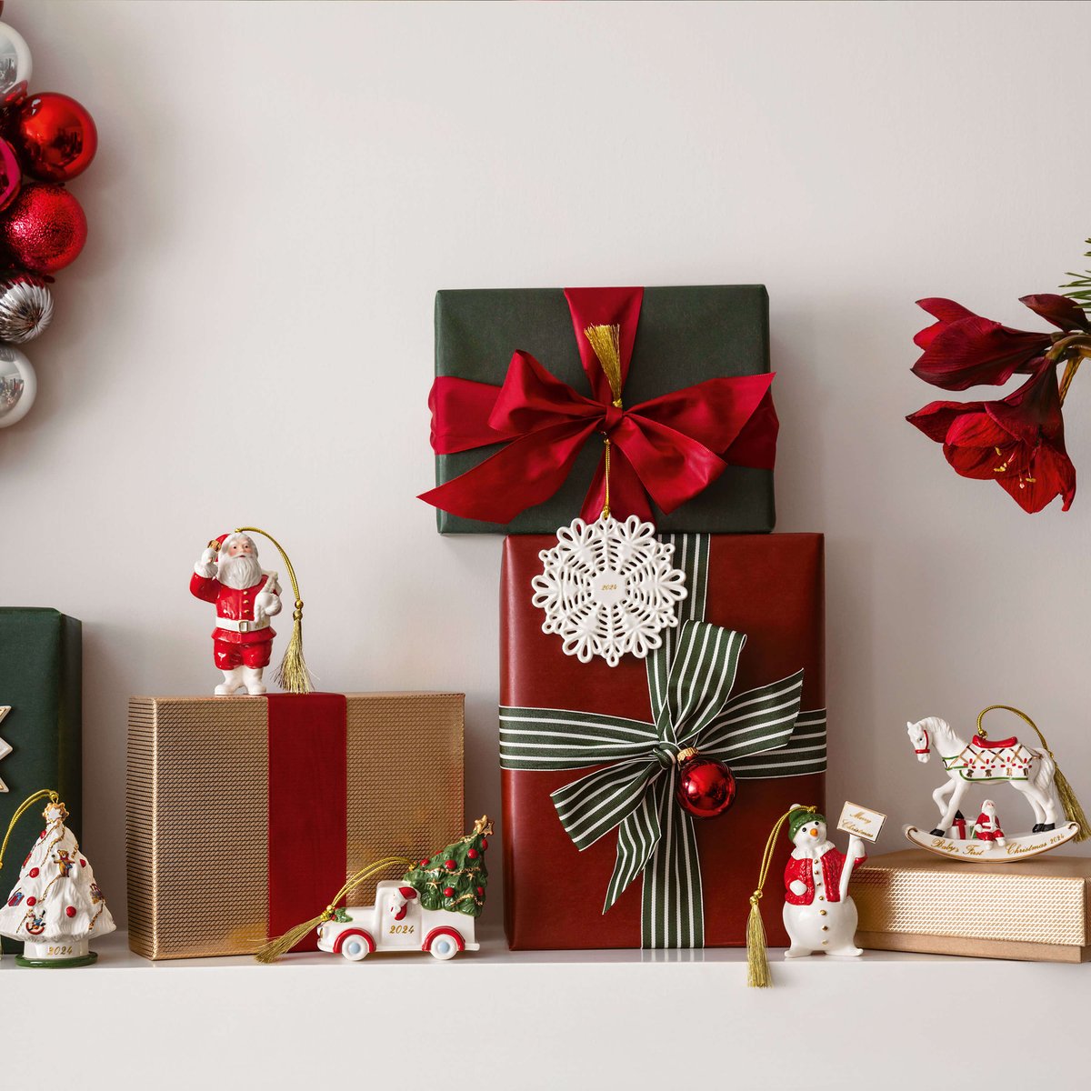 Ornement Pick-Up CHRISTMAS CLASSICS couleur unique, VILLEROY & BOCH