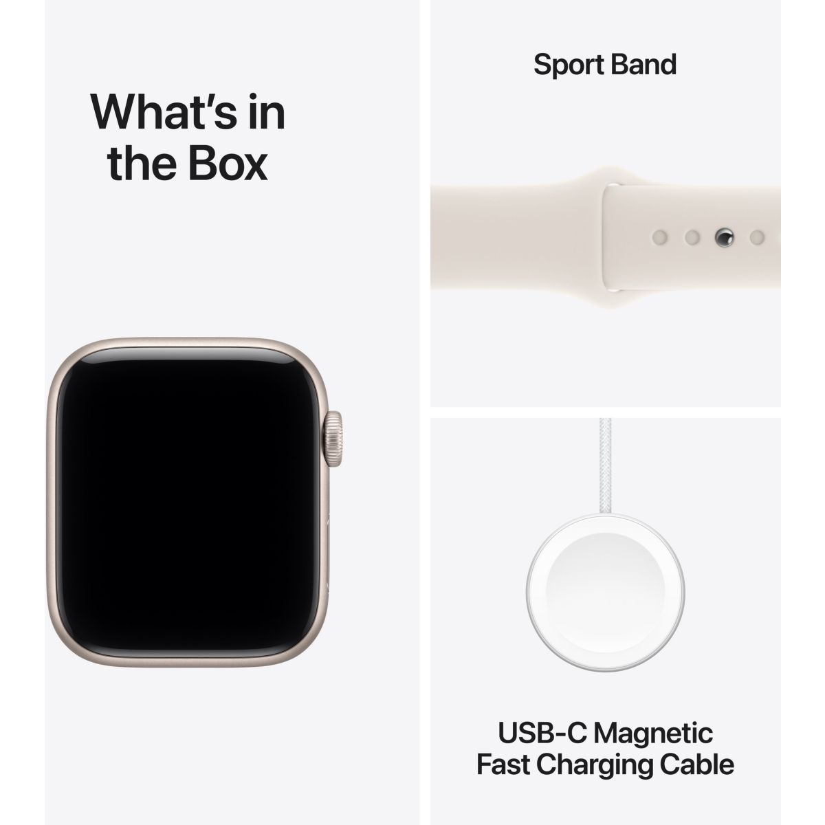 Montre connectée SE 3 44mm Lumière Stellaire S/M Cellular beige, APPLE