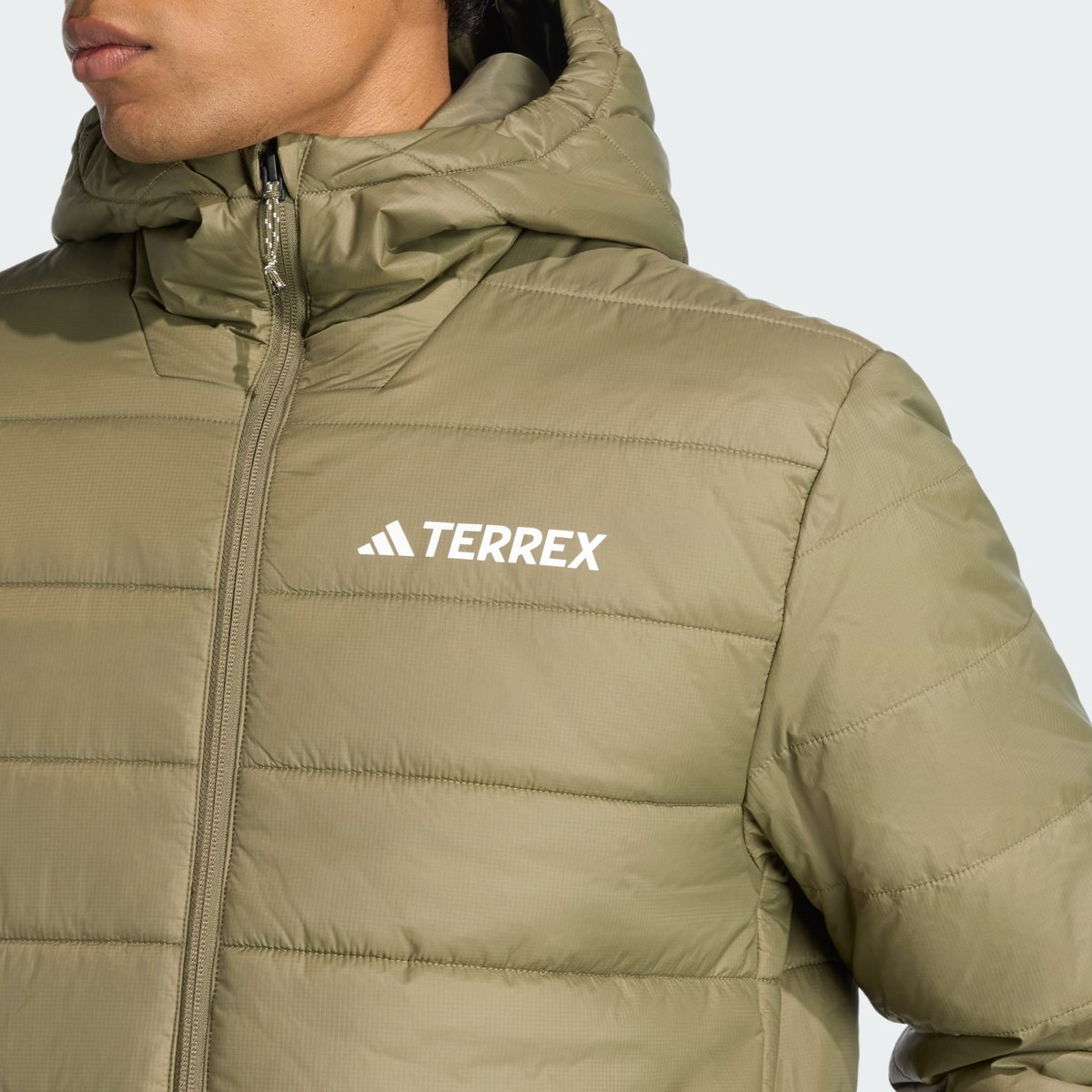 Veste À Capuche Isolante Terrex Multi Essentials Climawarm Veste À Capuche Isolante Terrex Multi Essentials Climawarm olive strata, adidas Performance