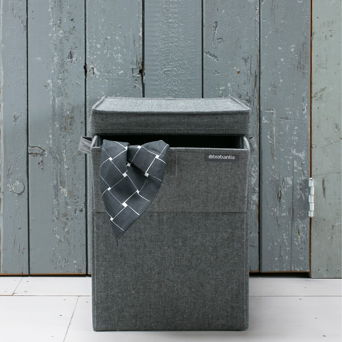 Stackable Laundry Box, 35L dark grey , BRABANTIA