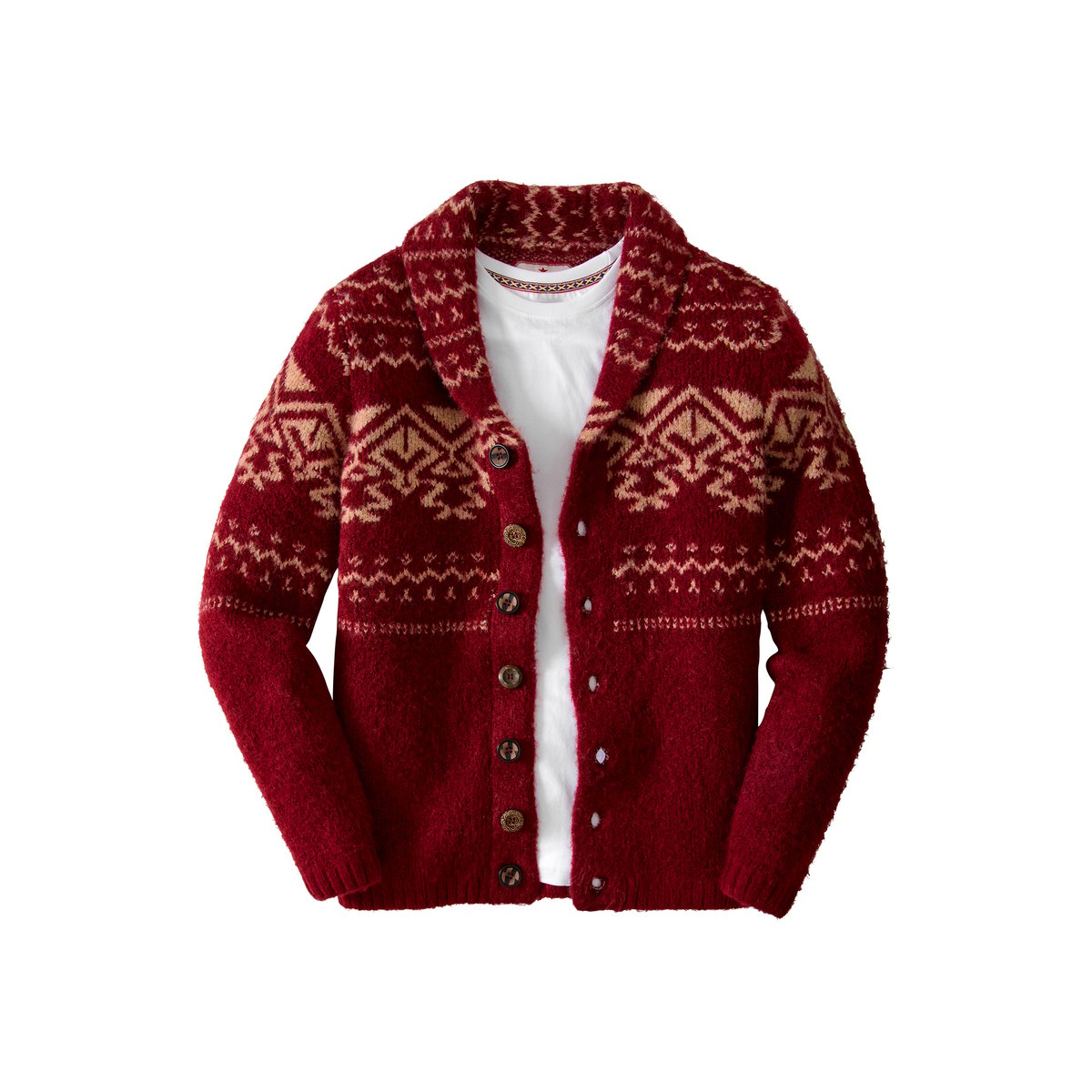 Cardigan Douillet rouge, JOE BROWNS