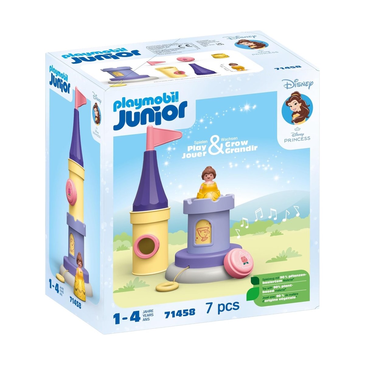Tourelle de Belle avec musique multicolore, PLAYMOBIL