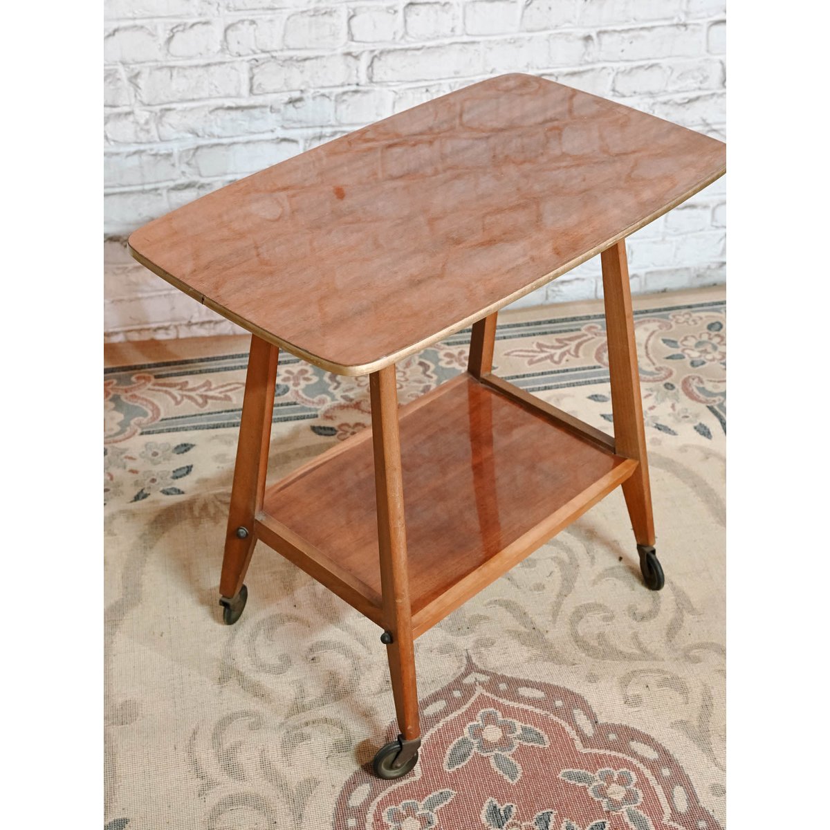 Desserte scandinave Anouk N°386 - Bon état bois clair, DEBONGOUT