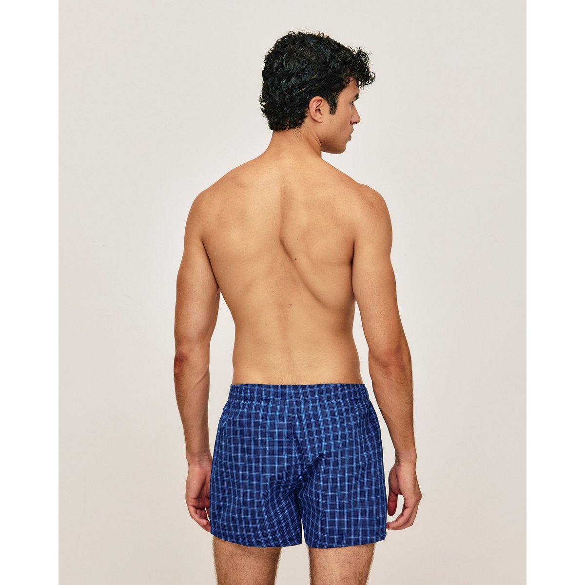 UNDIZ CALECON WOVENIZ BLUCHECKIZ-C bleu, UNDIZ