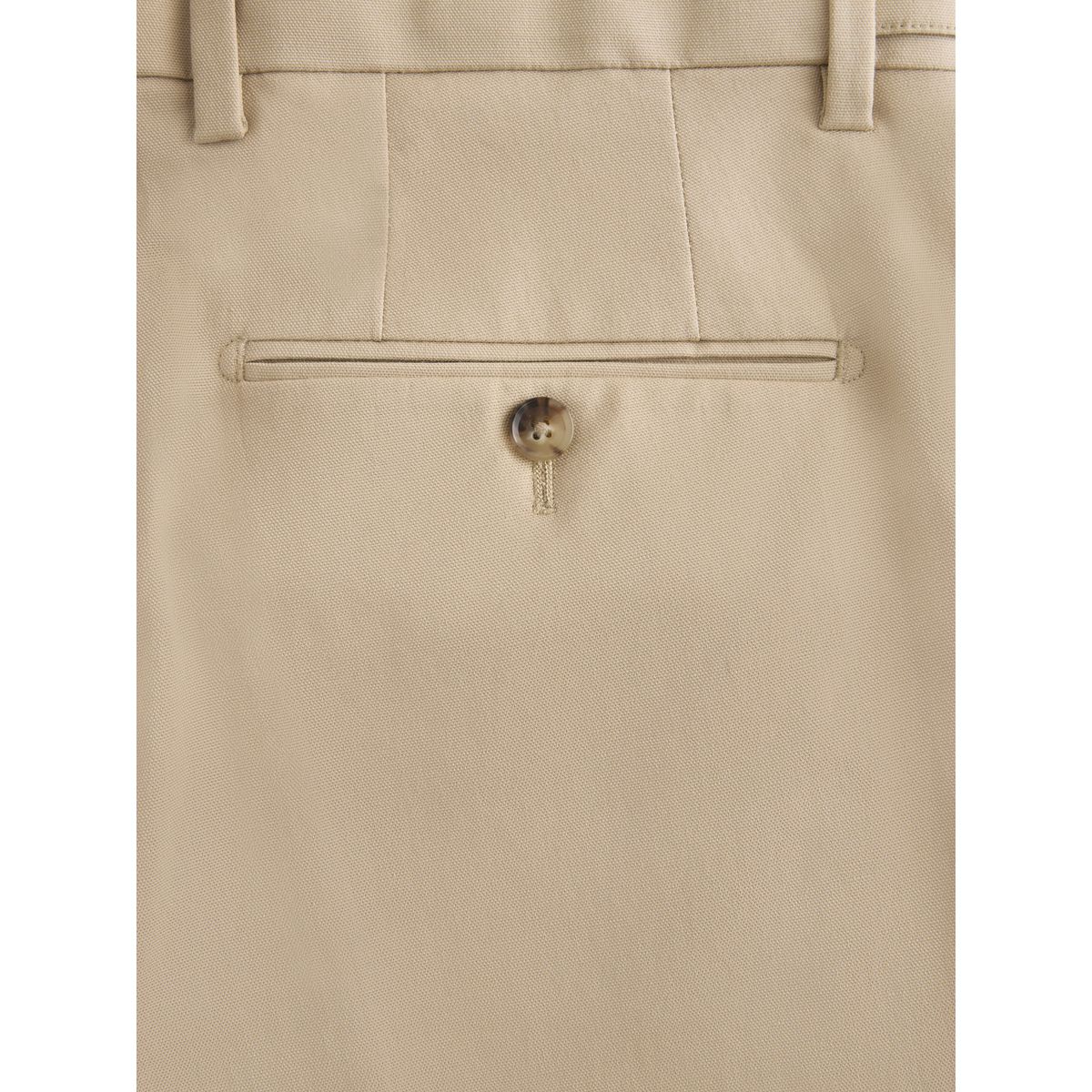 Pantalon de costume en lin emmetex signature grège, NEXT