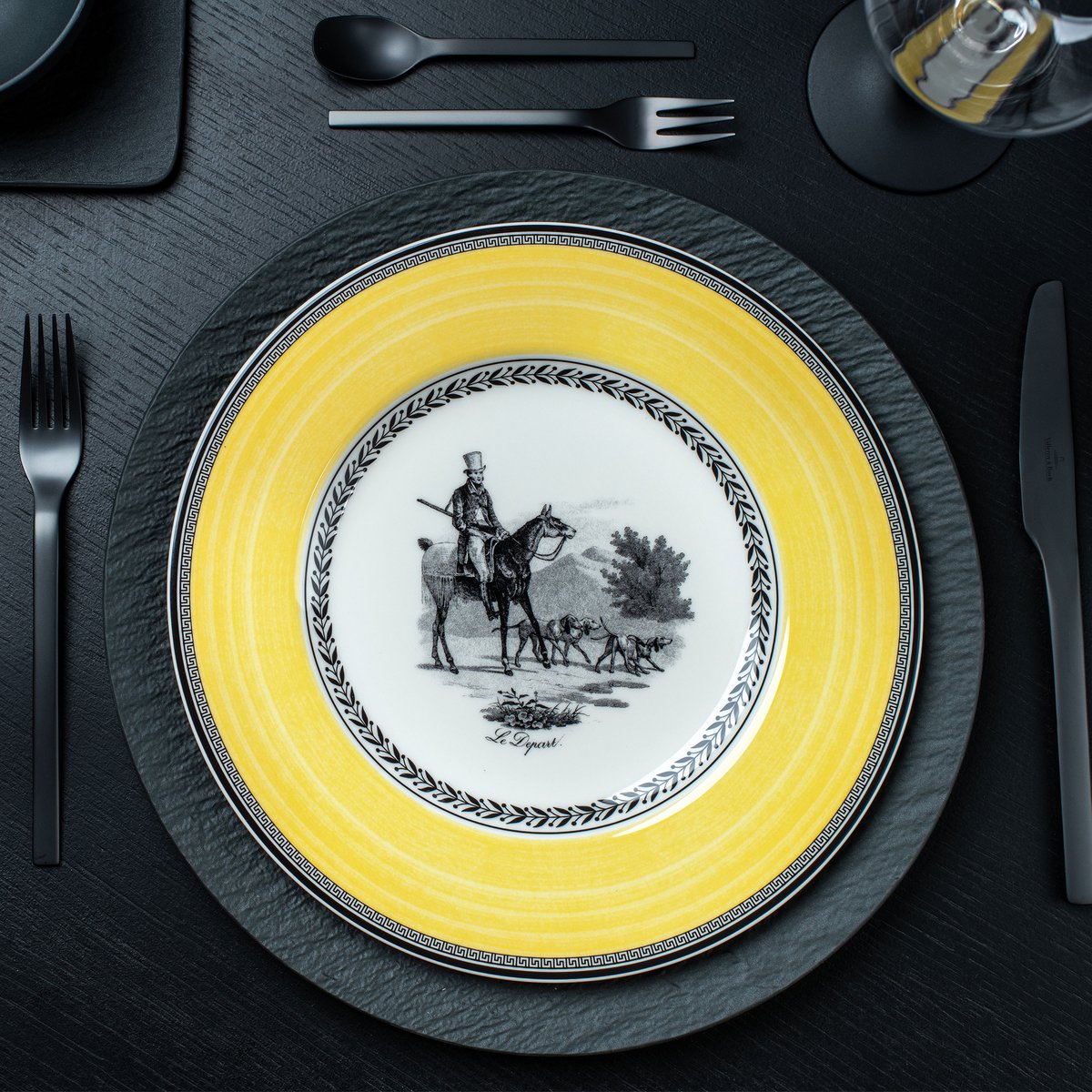 Assiette Plate AUDUN couleur unique, VILLEROY & BOCH