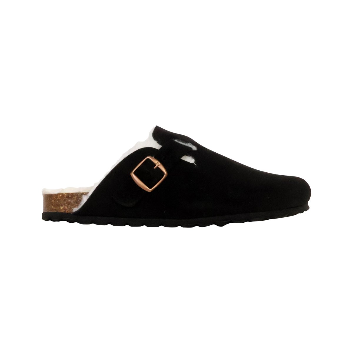 Mules Cuir Joana noir, THE DIVINE FACTORY