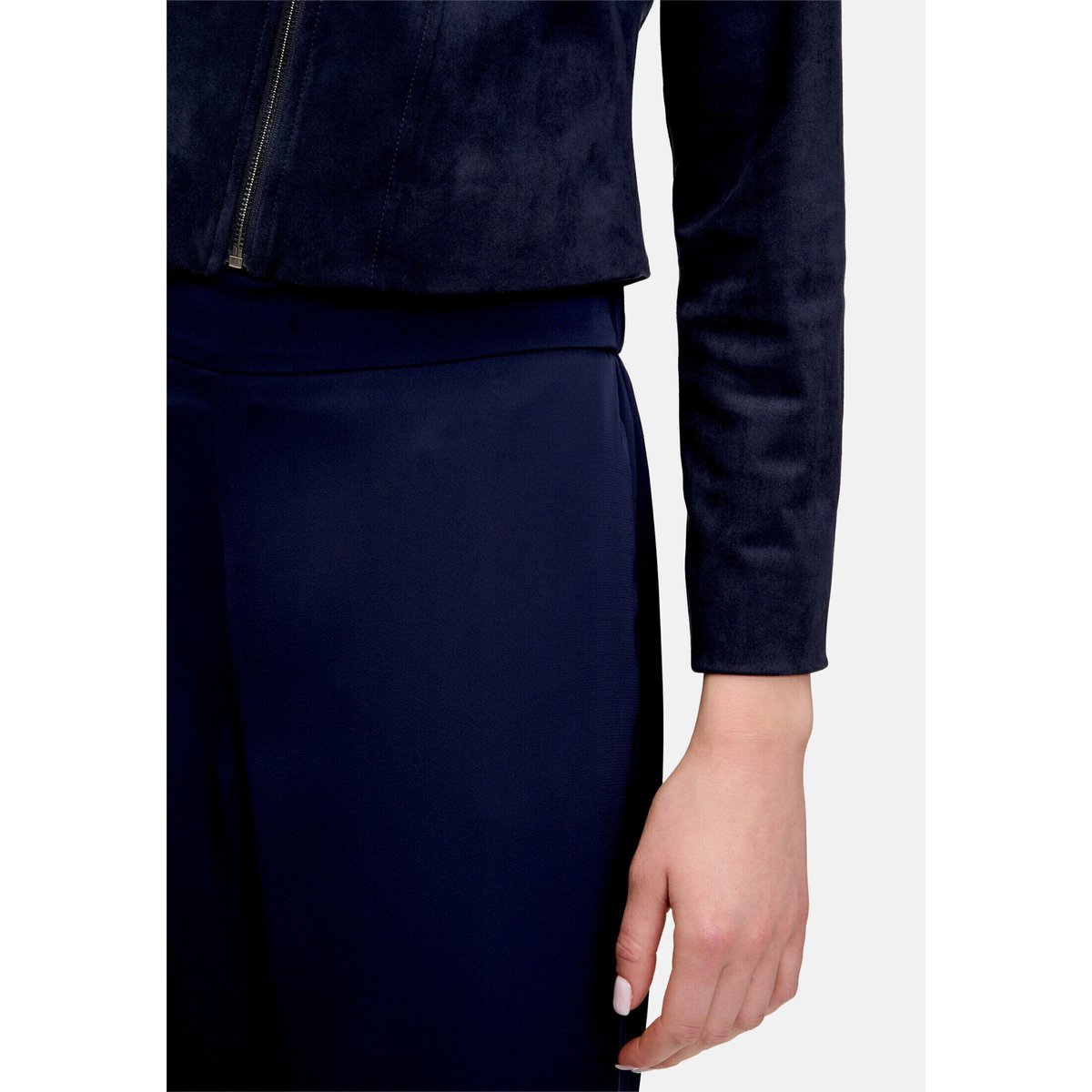 Veste de style motard à fermeture zippée night sky, VERA MONT