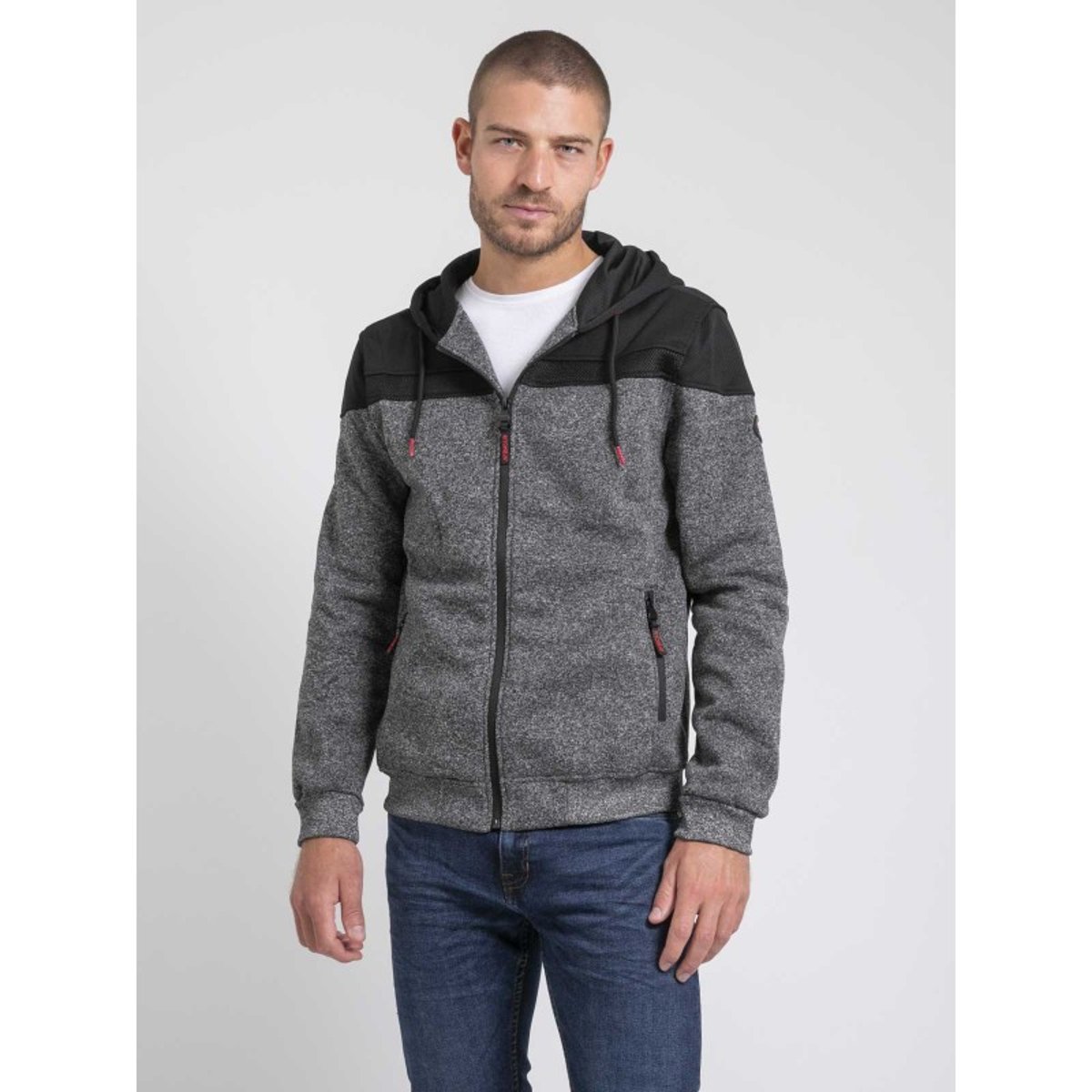 Sweat Zippé Capuche Wildomax antra, RITCHIE