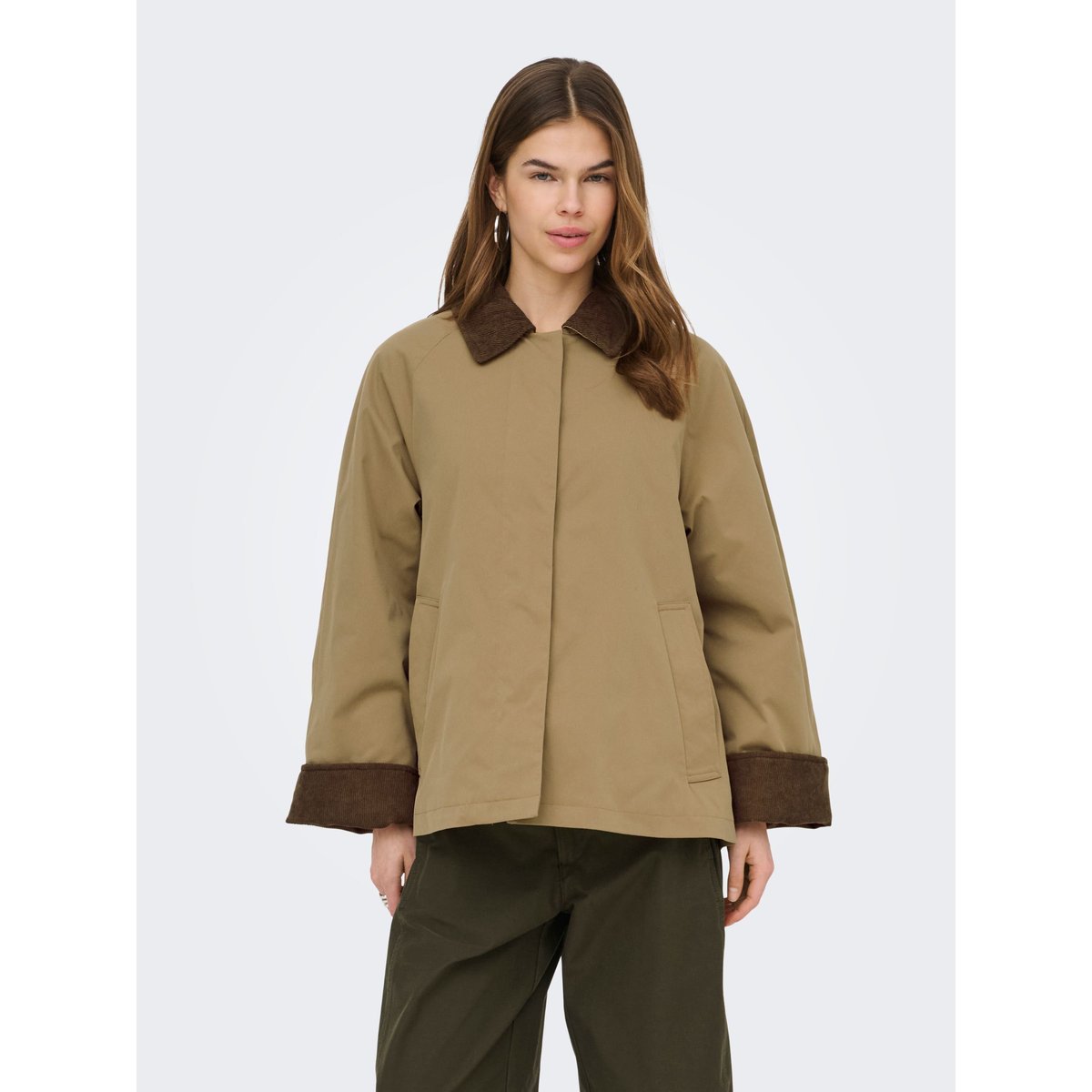 Veste En Corduroy otter, ONLY