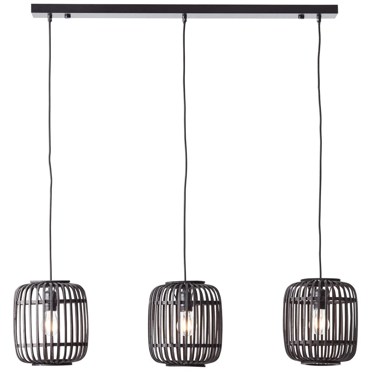 Suspension WOODROW noir, BRILLIANT