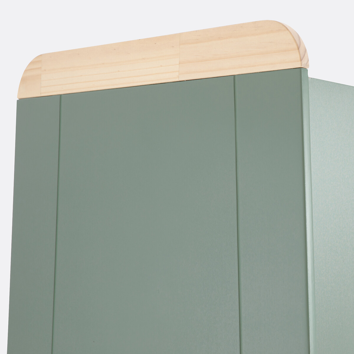 Armoire penderie enfant en pin et MDF, Arturo vert de gris, LA REDOUTE INTERIEURS