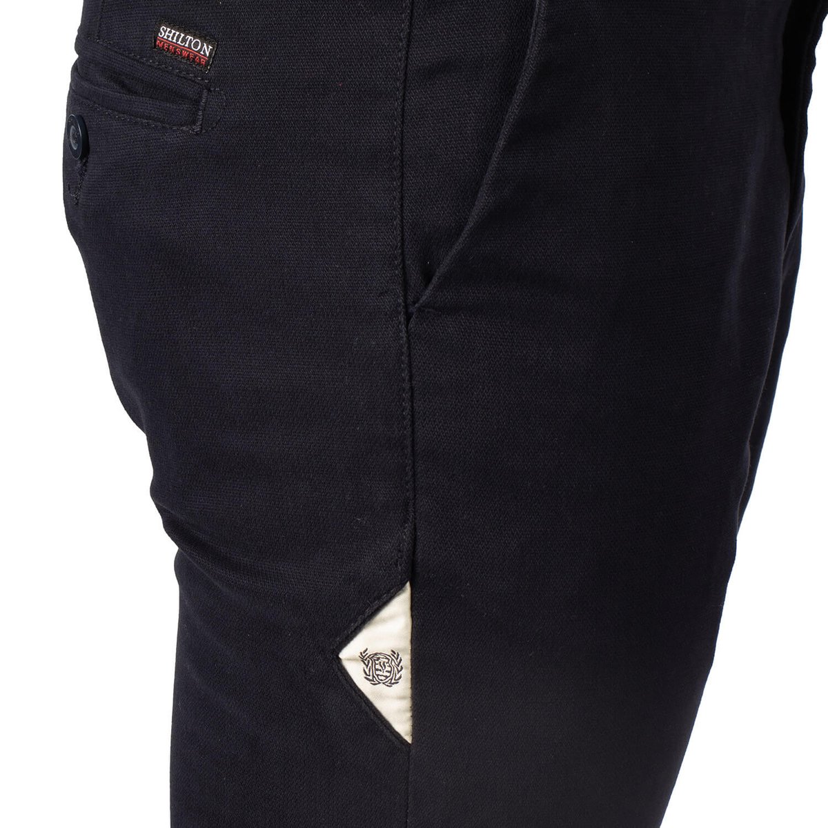 Pantalon chino chevron unity navy, SHILTON