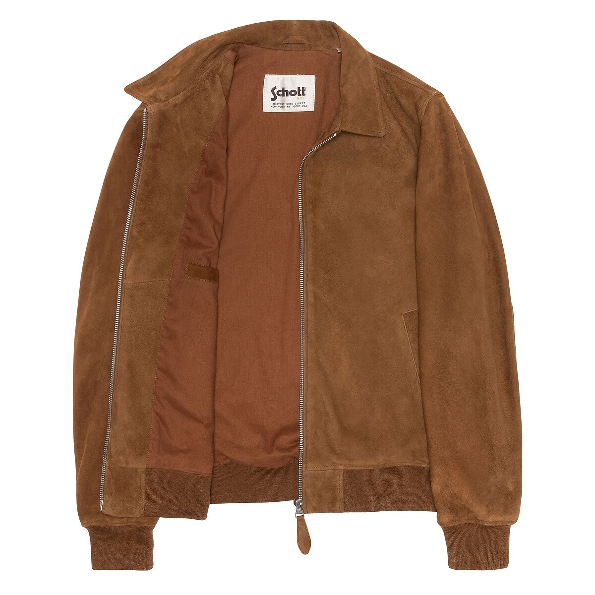 Lederjacke LC Flycity S kamel, SCHOTT