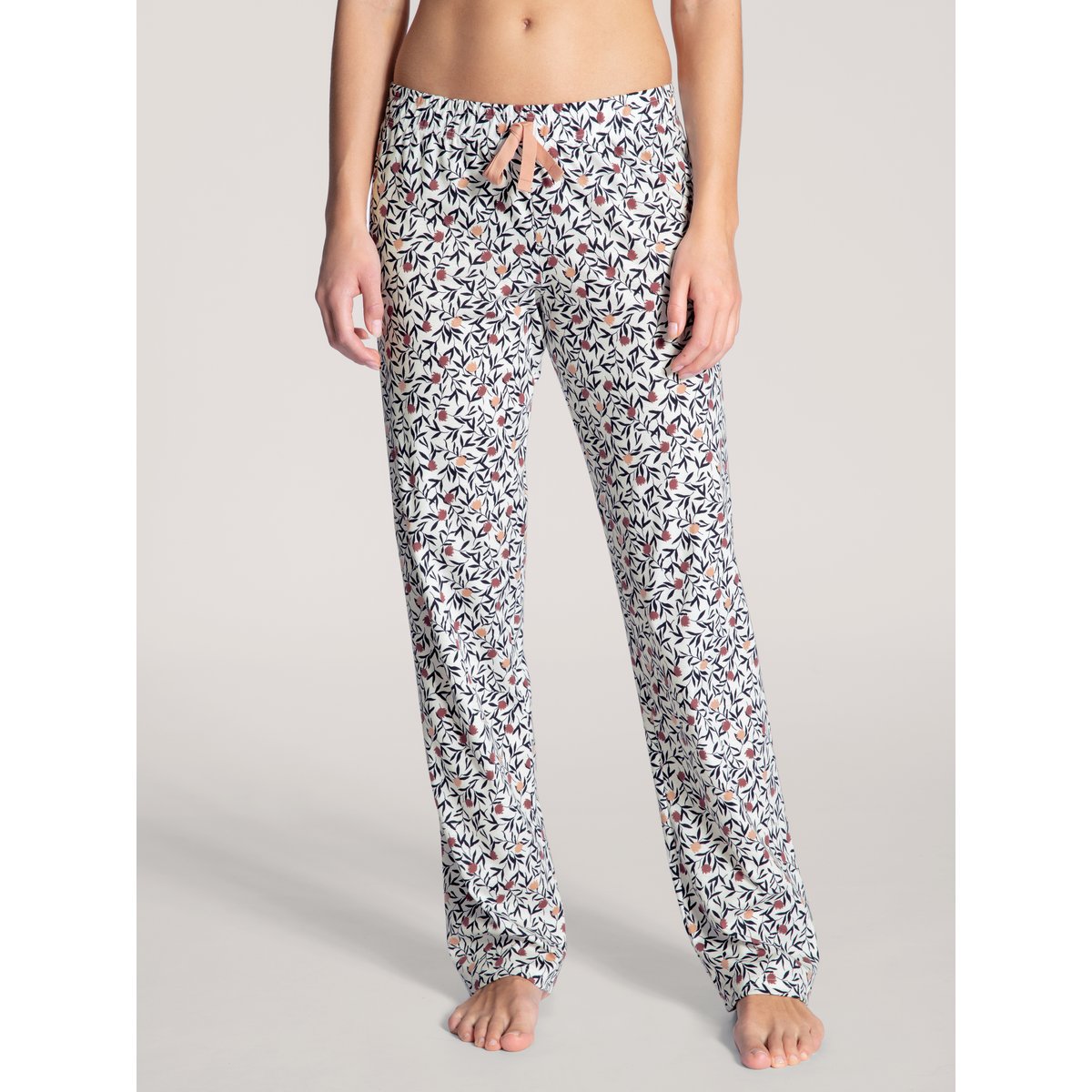 Pantalon Coton FAVOURITES blanc étoilé, CALIDA