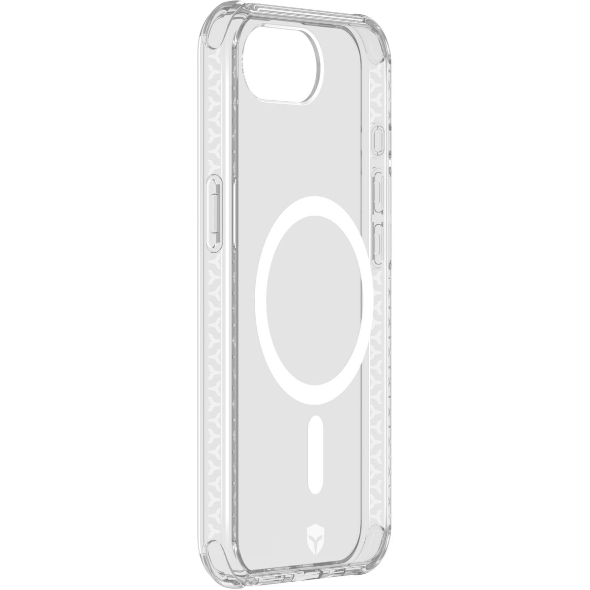 Coque iPhone 16e/17e MagSafe Transparente couleur unique, FORCE CASE