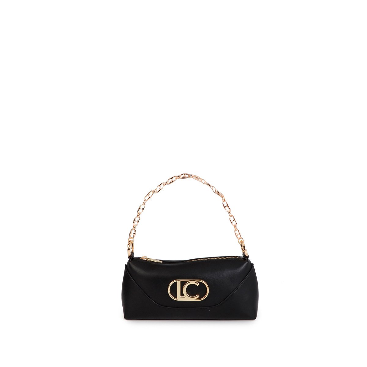 Sac à bandoulière avec chaîne noir, LOLA CASADEMUNT