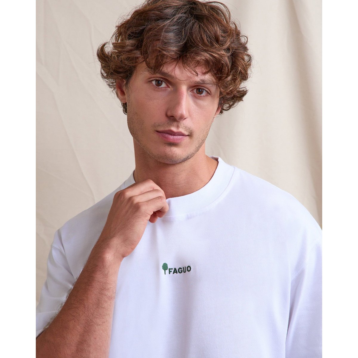 T-shirt YELLOWSTONE blanc, FAGUO
