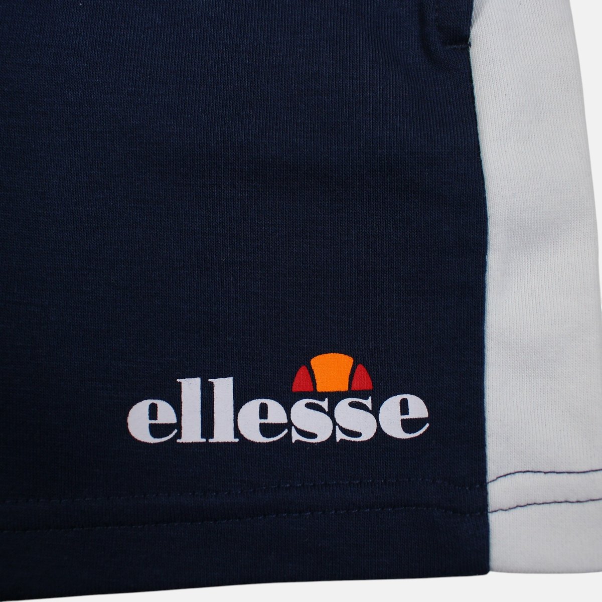 Ensemble t-shirt manches courtes et short BLOCK bleu marine, ELLESSE
