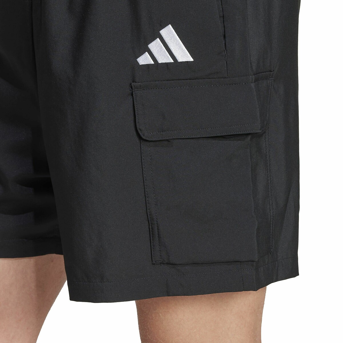 Short cargo petit logo Essentials Chelsea noir, ADIDAS SPORTSWEAR