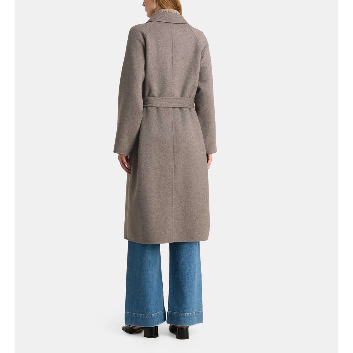 Manteau peignoir long freya ceinture beige, GALERIES LAFAYETTE